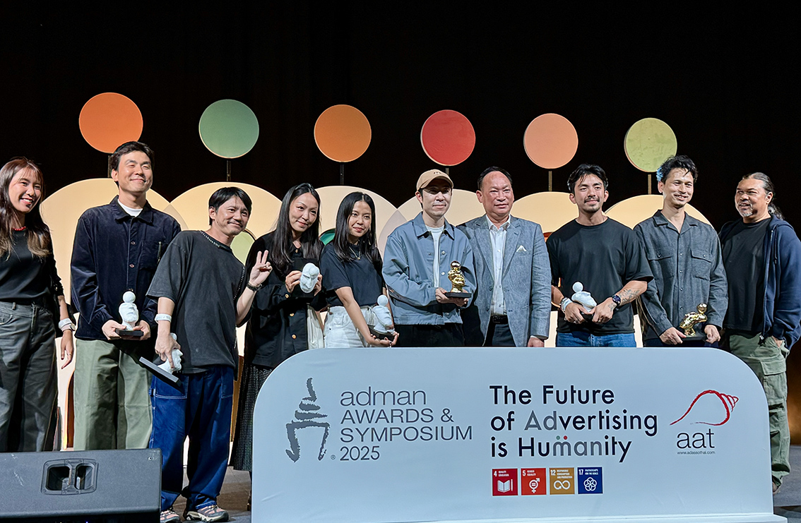 JONGLUCKDEE and Netflix take out top honours at Thailand’s 2025 Adman Awards: Wolf Bkk, VML, SOUR, BBDO and YDM perform strongly