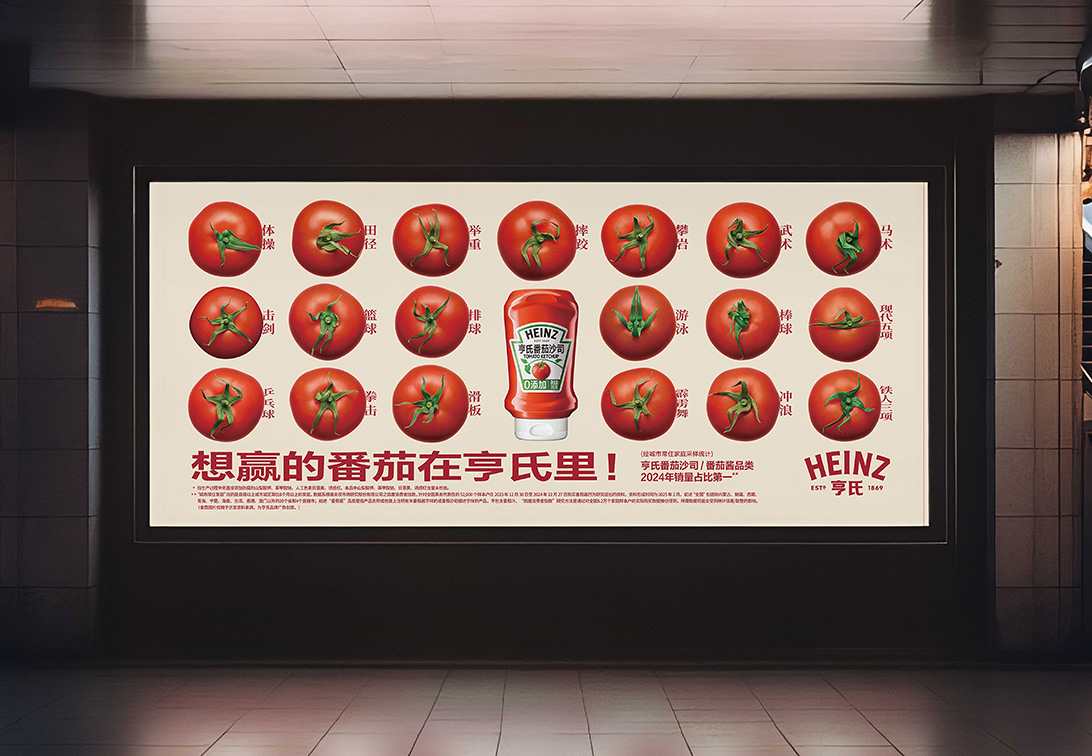 Heaven & Hell Shanghai creates playful tomato tribute for Heinz at China’s National Games