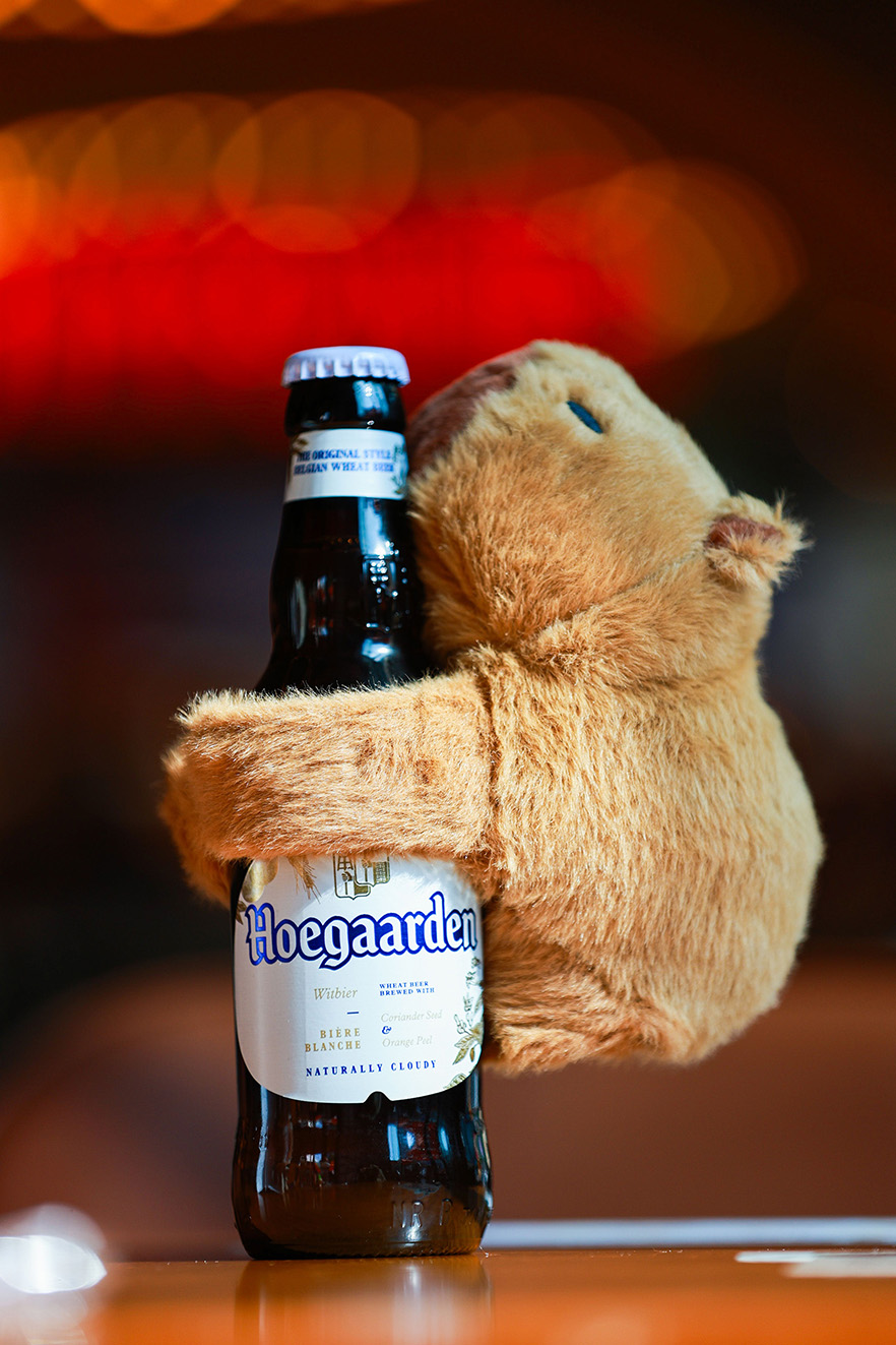 McCann Worldgroup and Hoegaarden turn capybaras into stress-busting therapy in China