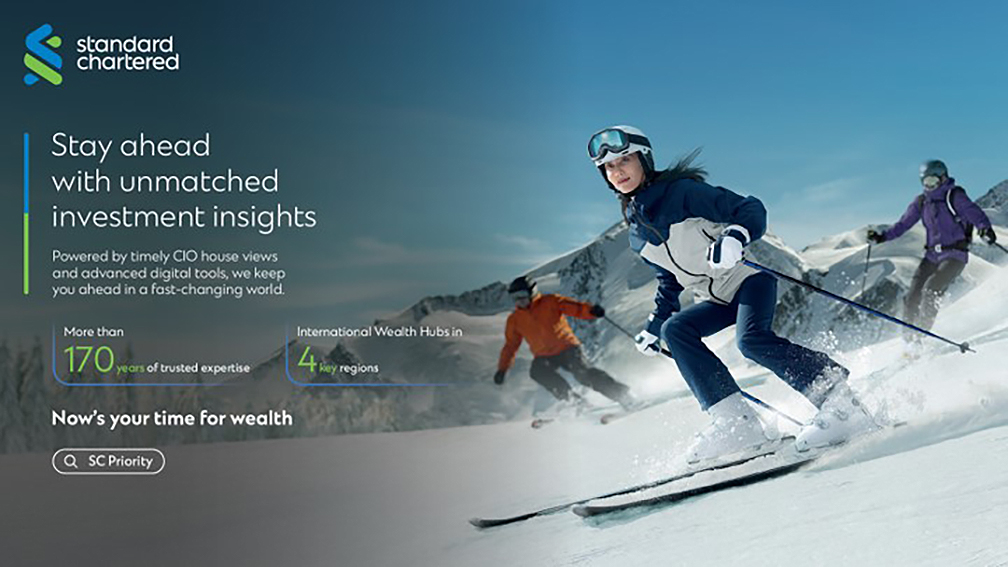 Standard Chartered places CIO at the centre of latest “Now’s Your Time for Wealth” campaign