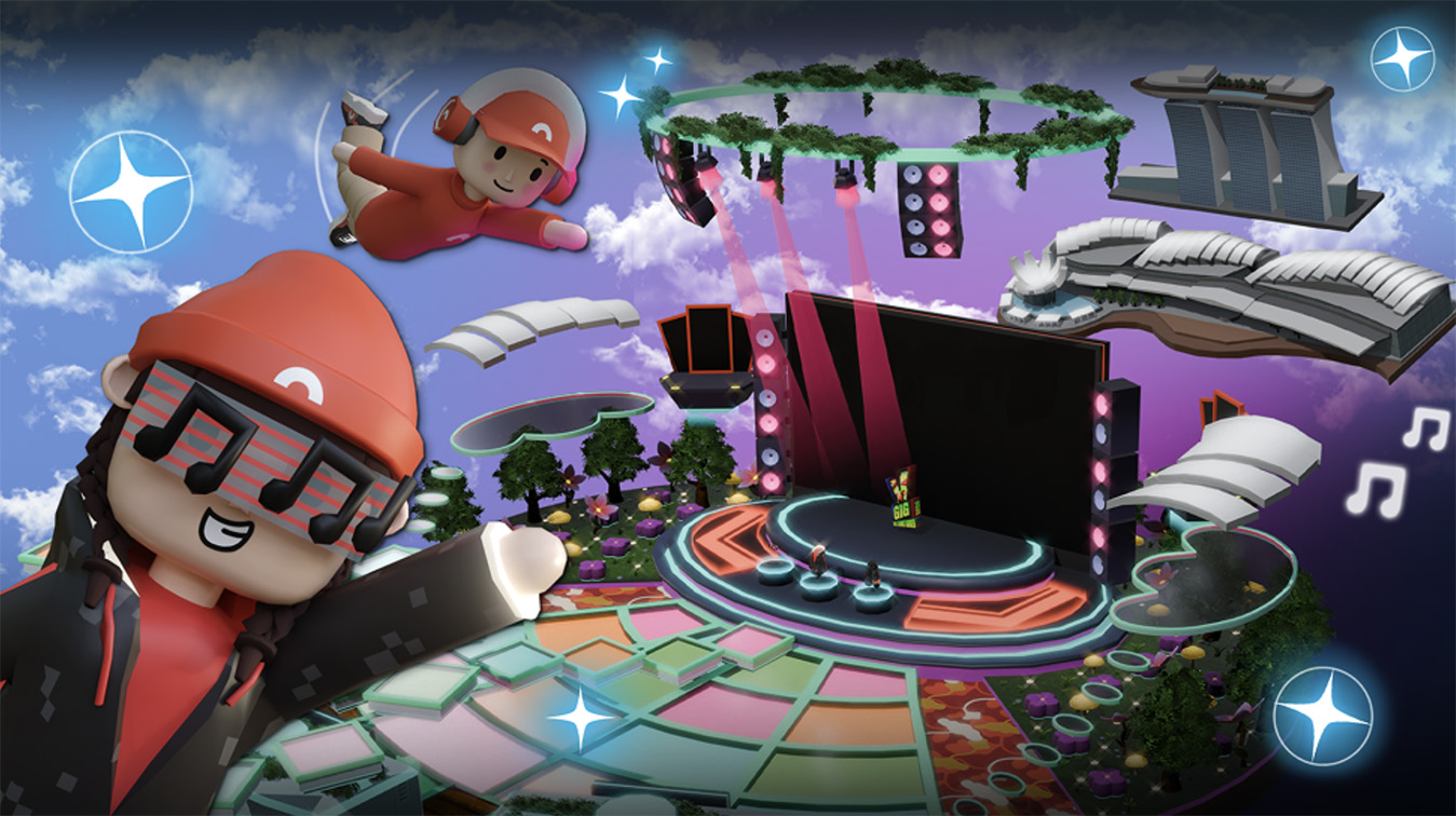 Bandwagon Labs + TBWA\Singapore present VGIG’s phygital music concert at Marina Bay Sands