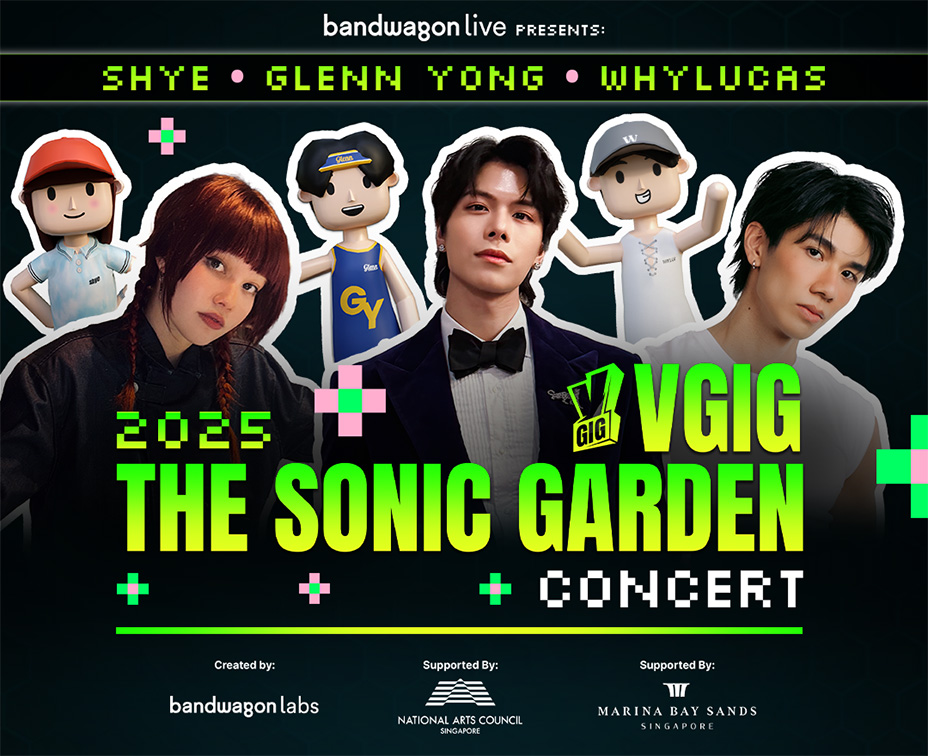 Bandwagon Labs + TBWA\Singapore present VGIG’s phygital music concert at Marina Bay Sands